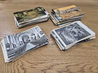 Verzameling ansichtkaarten